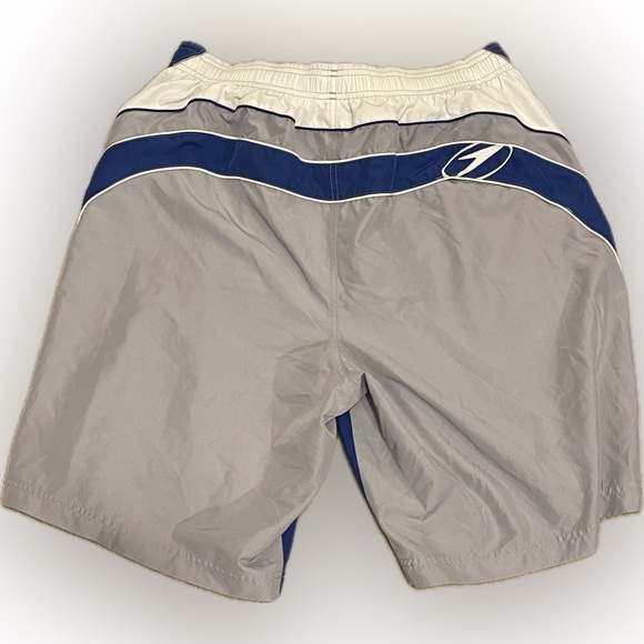 Speedo Swimsuit Men Blue & Gray XL - Picture 2 of 7